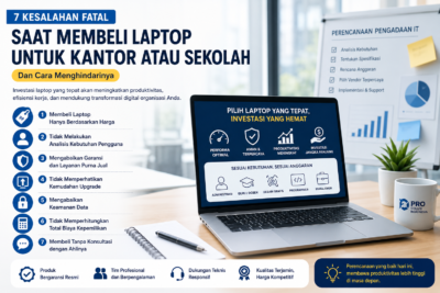 7 Kesalahan Fatal Saat Membeli Laptop untuk Kantor atau Sekolah (Dan Cara Menghindarinya)